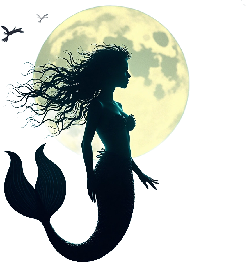 Mermaid in the Moonlight